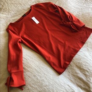 Burnt Orange Blouse